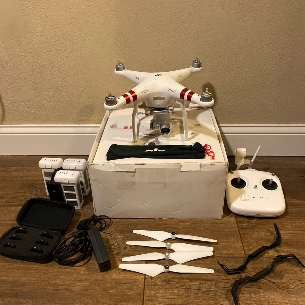 DJI phantom 3 standard with lots of extras